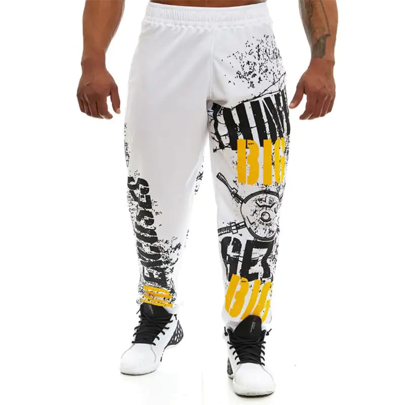 Men's Quick-Drying Loose Sports Pants for Fitness