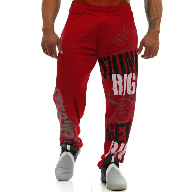 Men's Quick-Drying Loose Sports Pants for Fitness